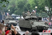 星尘算命美国纪念陆军成立250周年阅兵仪式在华盛顿举行